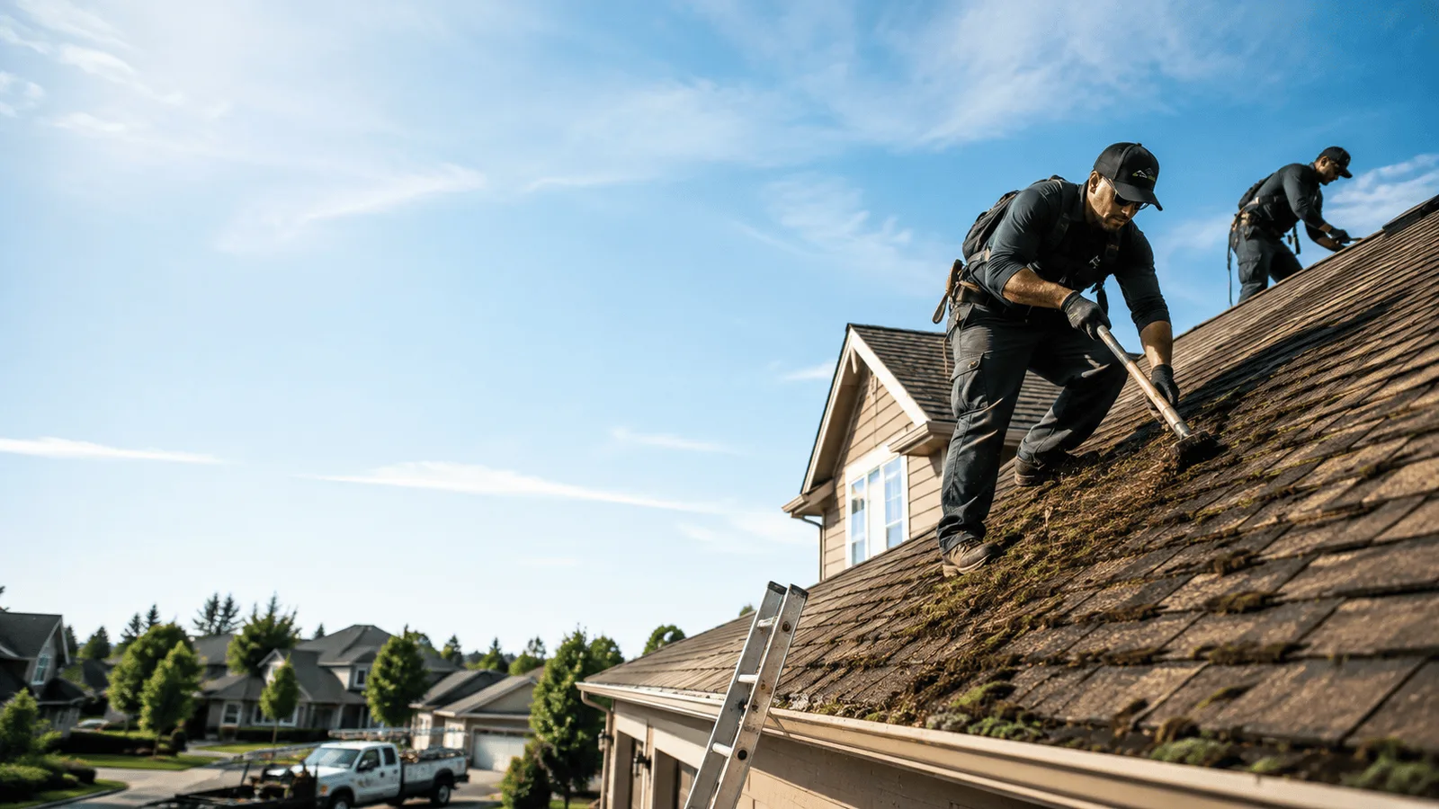 Roof Moss Removal in Belmont, LA near me